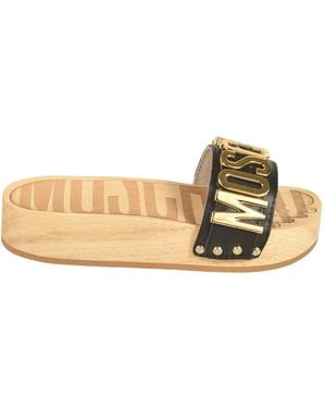 Moschino Sliders - Metallic