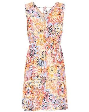 Ichi Short Dresses - Multicolor