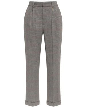 Fracomina Tapered Pants - Gray