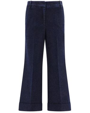Jacob Cohen Wide Trousers - Azul