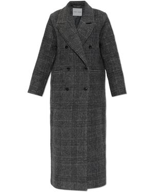 Samsøe & Samsøe Double-Breasted Coats - Nero