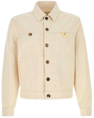 Valentino Garavani Denim Jackets - Natural