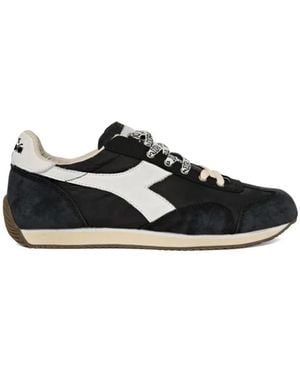 Diadora Schoenen ,Zwart ,Sneakers