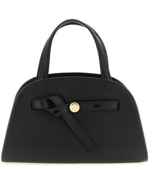 Tory Burch Romy Small Bauletto Handtas - Zwart