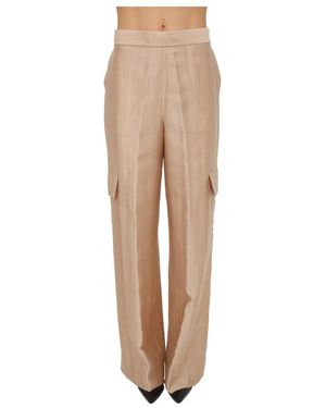 Blugirl Blumarine Wide Trousers - Natural
