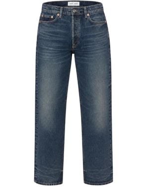Samsøe & Samsøe Jeans ,Blauw ,Katoen Straight Jeans