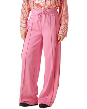 Pom Trackpants Colourblock Cheering - Roze