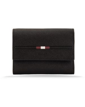 Bally Accessoires ,Zwart ,Leer Portefeuilles & Kaarthouders