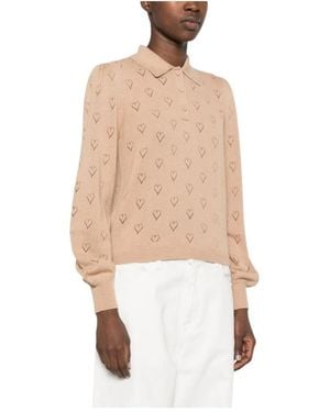 Twinset Round-Neck Knitwear - Neutro