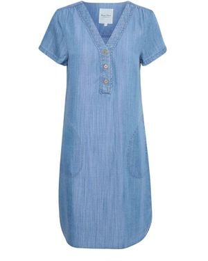 Part Two Short Dresses - Blue