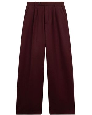 Gcds Wide Trousers - Red