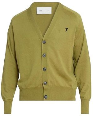 Ami Paris Cardigans - Green
