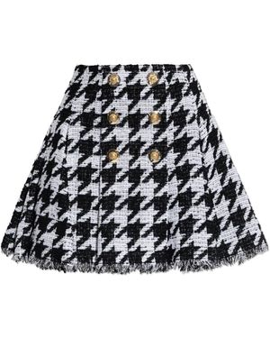Balmain Short Skirts - Nero