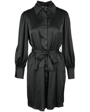 Think! Shirt Dresses - Negro