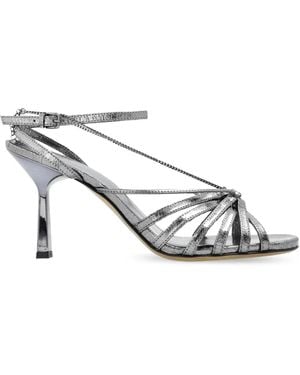 Golden Goose High Heel Sandals - Metallic
