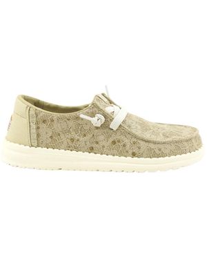HEYDUDE Laced Shoes - Bianco