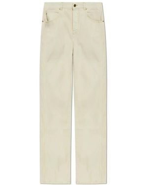 Balmain Straight Jeans - Neutro