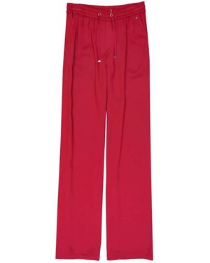 Herno Acetaat Casual Broek - Rood