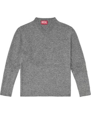 DIESEL K-Andie V-Neck Trui - Grijs