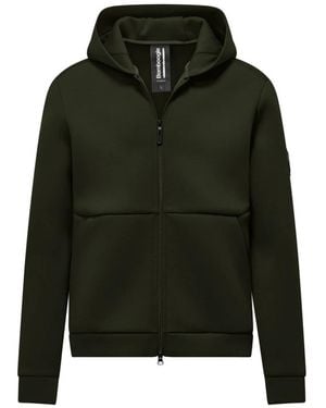 Bomboogie Hooded Windproof Zip-Up Jacket - Green