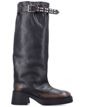 Miista Heeled Boots - Blue
