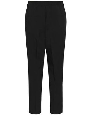 Kaffe Elastische Taille Broek Zwart Diep