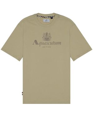 Aquascutum T-Shirts - Verde