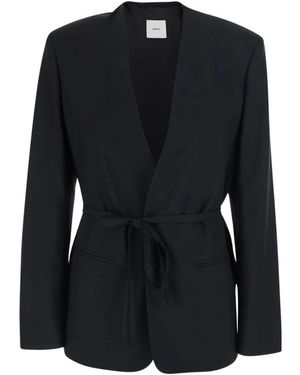 Grifoni Front Zip Jacket - Zwart