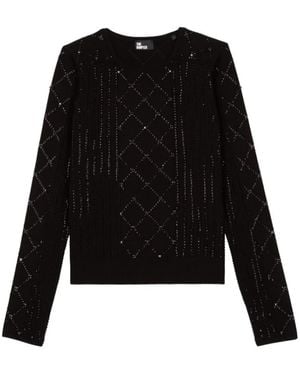 The Kooples V-Neck Knitwear - Noir