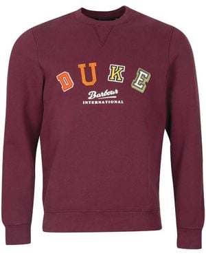 Barbour Sweatshirts - Red