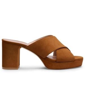 Stuart Weitzman Heeled Mules - Marrón