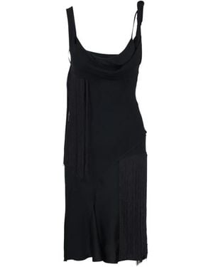 Victoria Beckham Short Dresses - Black
