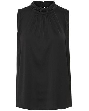 Saint Tropez Sleeveless Tops - Black