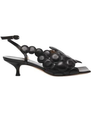 A.W.A.K.E. MODE High Heel Sandals - Black