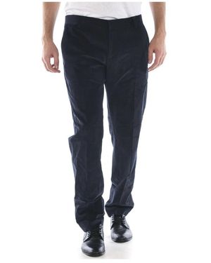 Daniele Alessandrini Slim-Fit Trousers - Blue