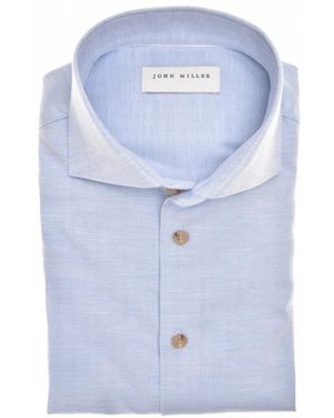 John Miller Formal Shirts - Blue