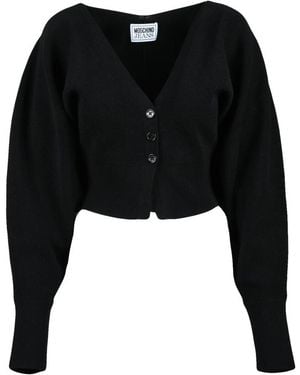 Moschino Cardigan Corto - Zwart