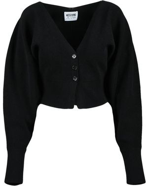 Moschino Cardigan Corto - Zwart