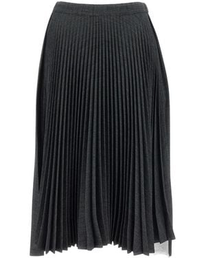 Plan C Midi Skirts - Nero
