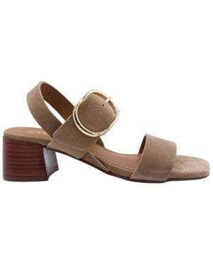CTWLK High Heel Sandals - Brown