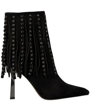 Alma En Pena. Cowboy & Biker Boots - Black