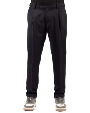 BERWICK  1707 Suit Trousers - Black