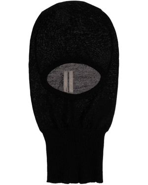Rick Owens Cashmere Balaclava - Schwarz