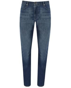 Emporio Armani Slim-Fit Jeans - Bleu