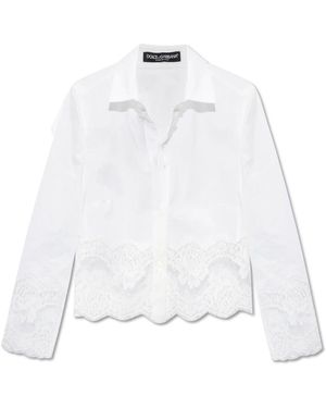 Dolce & Gabbana Crop-top - Weiß