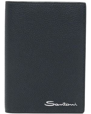 Santoni Wallets & Cardholders - Negro