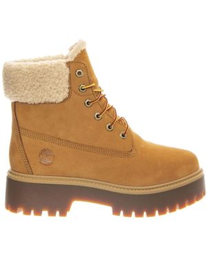 Timberland Schoenen ,Leer Lace-Up Boots - Bruin