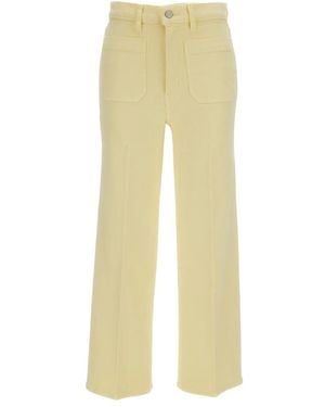 FRAME Straight Fit Jeans - Yellow