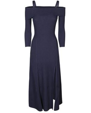 Ganni Maxi Dresses - Blue