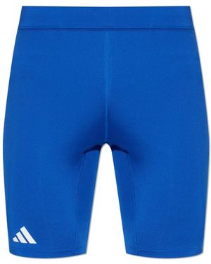 adidas Fitness ,Blauw ,Polyester Adizero Essentials Short Tight